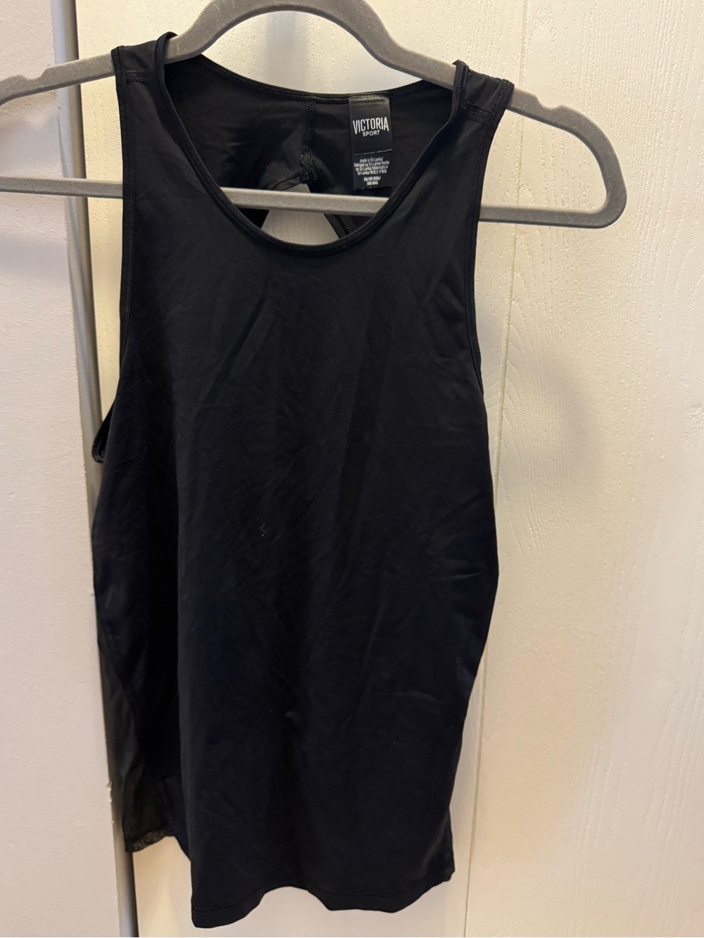 Victoria's Secret Black Racerback Tank Top